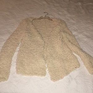 Ripcurl soft Pom Pom sweater/cardigan